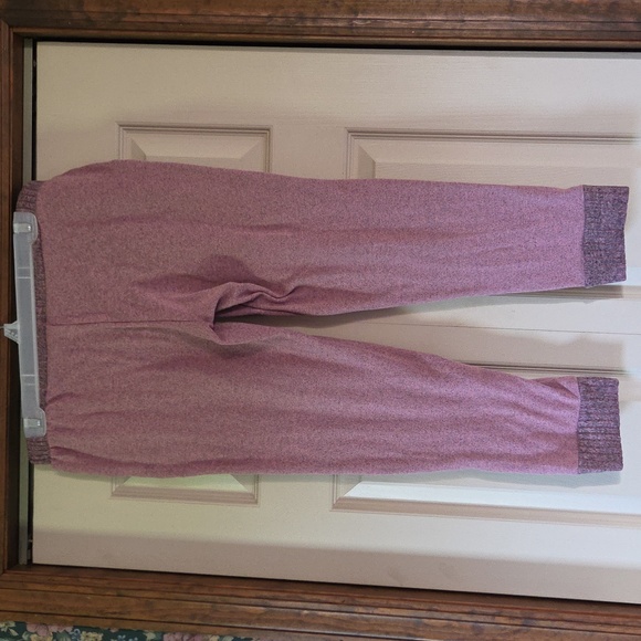 Lucky Brand Heathered Pink Joggers - Picture 2 of 4